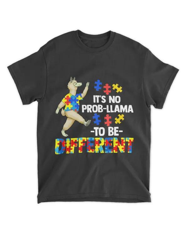 Its No ProbLlama to Be Different Autism Gift