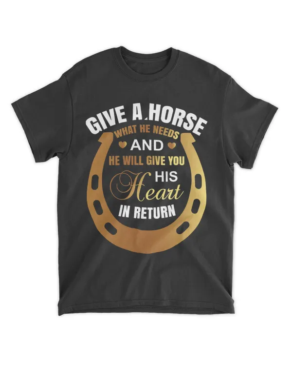 Give A Horse What He Needs And He Will 2Horse Equestrians