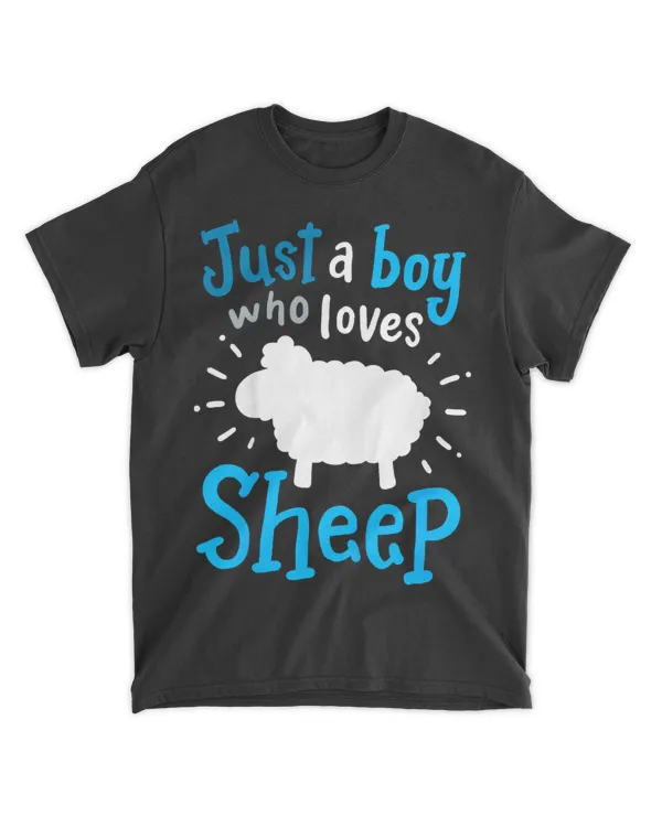 Kids Sheep Just a Boy Who Loves Sheep Gift