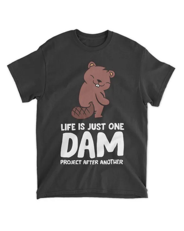 Life Is Just One Dam Project After Another Funny Beaver Dam