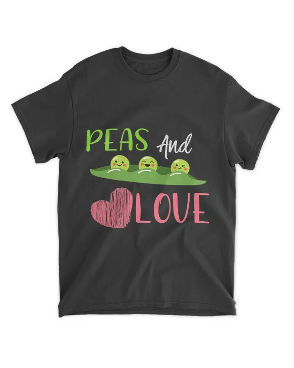 Funny Food Pea Lover Peas And Love Vegetable