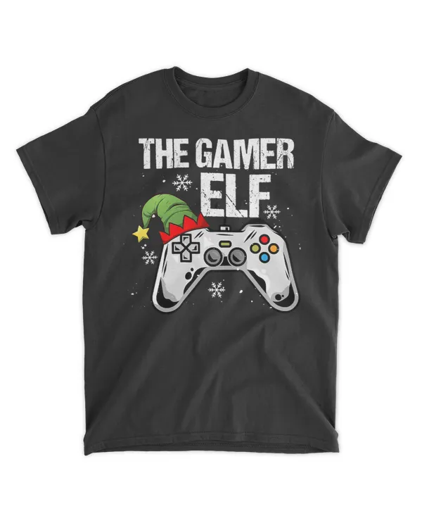 Game The Gamer Elf Matching Family Christmas Video Game Boys 434