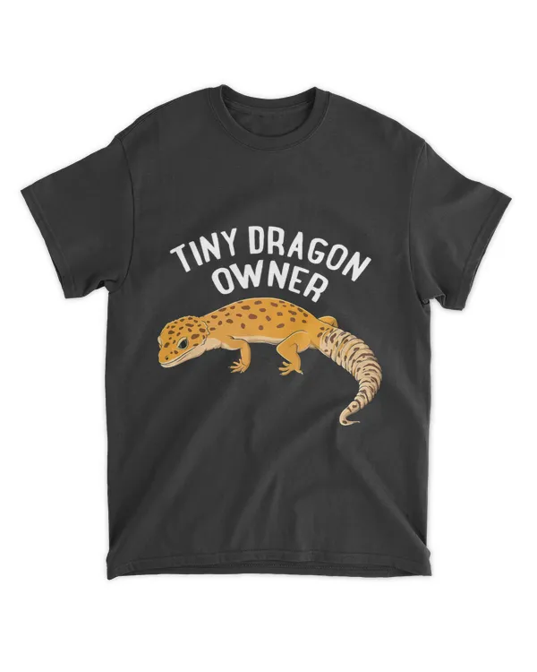 Gecko Lover Tiny Dragon Owner Funny Leopard Gecko Pet Lizard