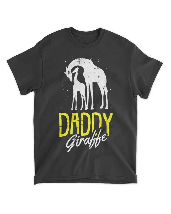 Giraffe Lover Daddy Giraffe Fathers Day Cute Zoo Animal Papa Dada Pops