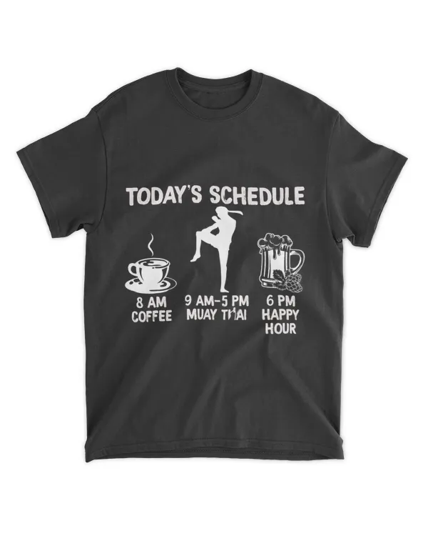 Today Schedule Coffee Muay Thai Happy Hour