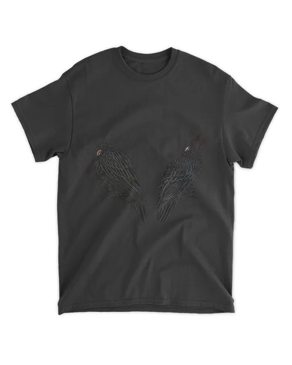 Vintage Crow 2Raven Bird Illustration For Men And Women 21