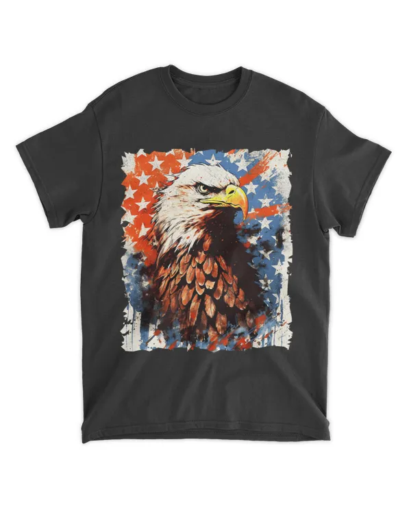 Independence Day July 4th Eagle American Flag Freedom