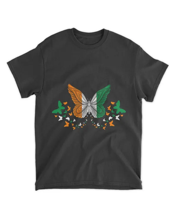 Ivory Coast Ivorian Ivory Coast Flag Butterflies 1