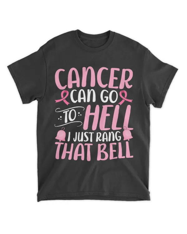 Cancer Can Go to Hell 2Pink Ribbon Breast Cancer Awareness