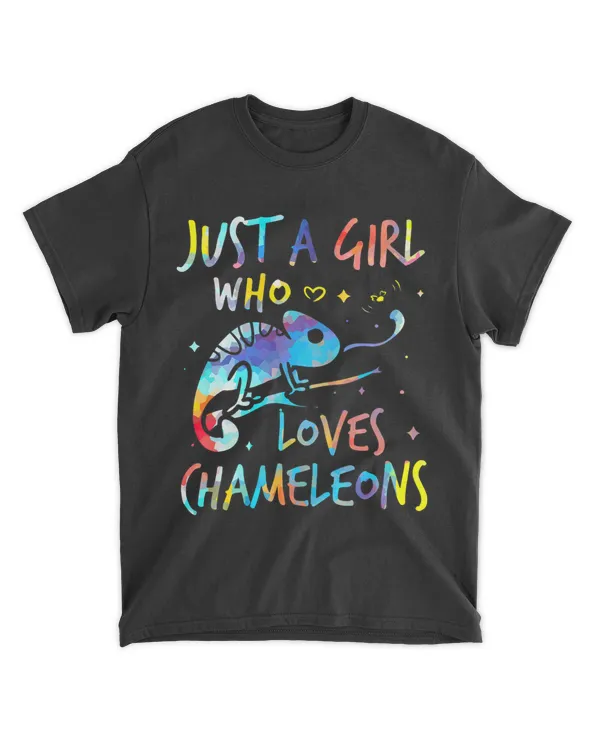 Chameleon for Girls Just A Girl Who Loves Chameleons Gift 21