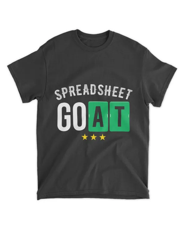 Accountant Controller Spreadsheet CPA Bookkeeper GOAT Funny 21