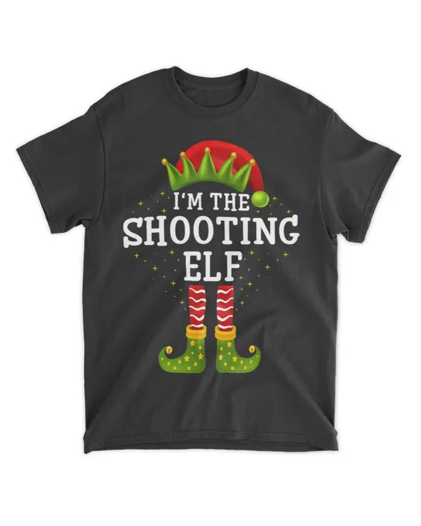 Im The Shooting Elf Matching Family Christmas Pajamas