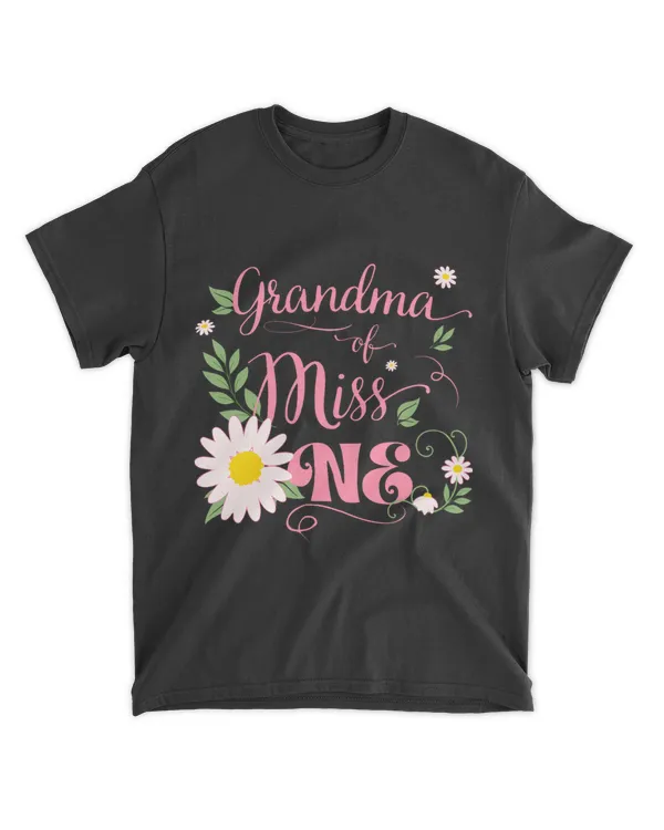 Grandma Of Ms Onederful Party Pink White Boho 1st Birthday