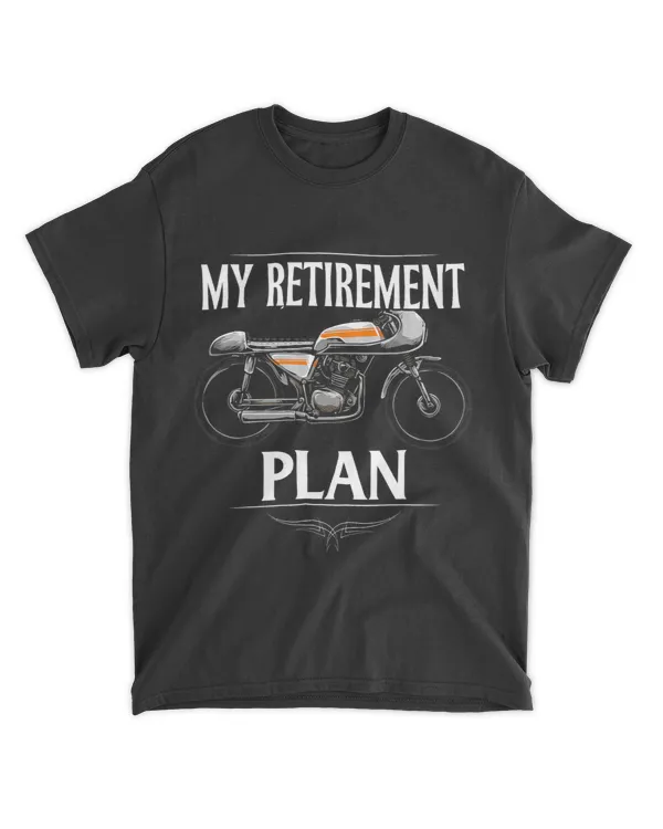 Motocross Biker My Retirement Plan Funny Retiring Biker Old Motorcycle Rider 62