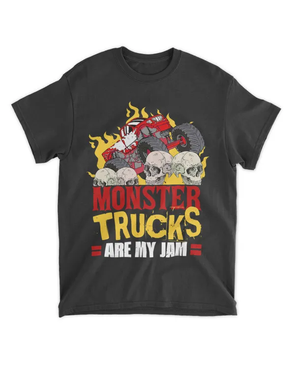 Monster Trucks Are My Jam Awesome Racing Quote