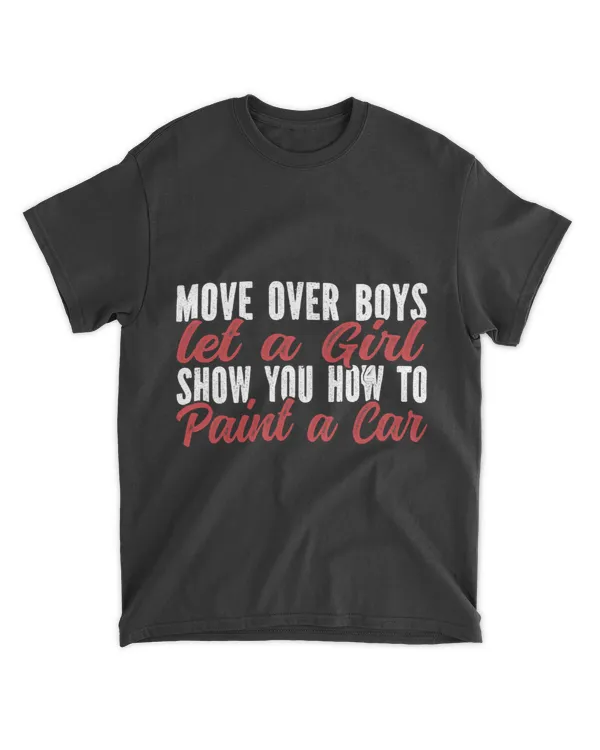 Move over boys let a girl show you how to Automotive Painter