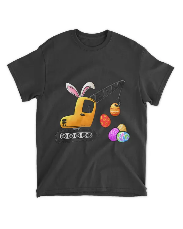 Easter Crane Bunny Ears Egg Cute Truck Boys Kids Toddler