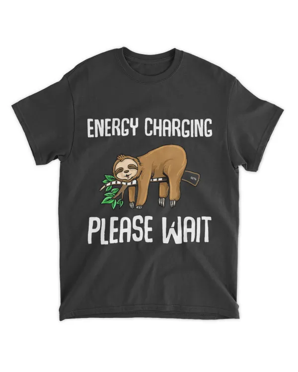 Energy Charging Please Wait Cute Sloth Sheep Shirt Pyjamas 21