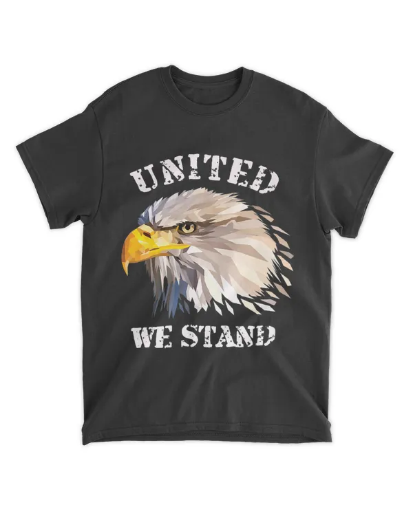 United We Stand Bald Eagle American Patriotic