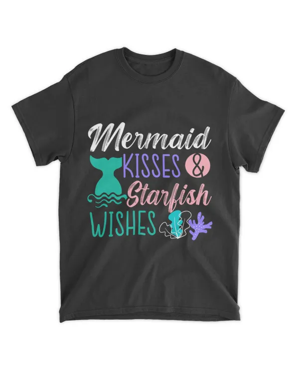 Mermaid Kisses Starfish Wishes Folklore Underwater Aquatic
