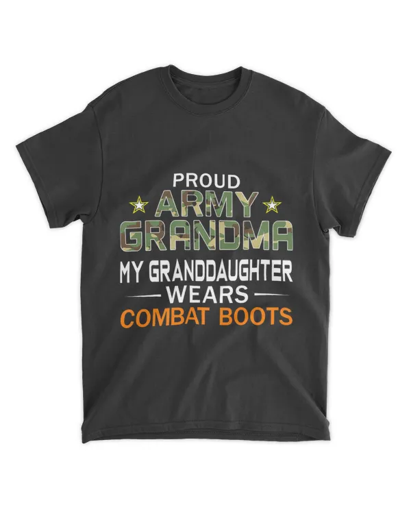 My Granddaughter Wears Combat BootsProud Army Grandma Army