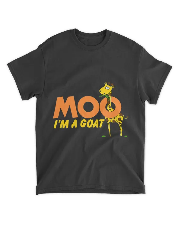 Moo Im A Goat Funny Animal For Men Women Giraffe 22