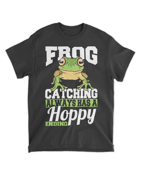 Amphibian Herpetologist Frog Catching Has A Hoppy Ending