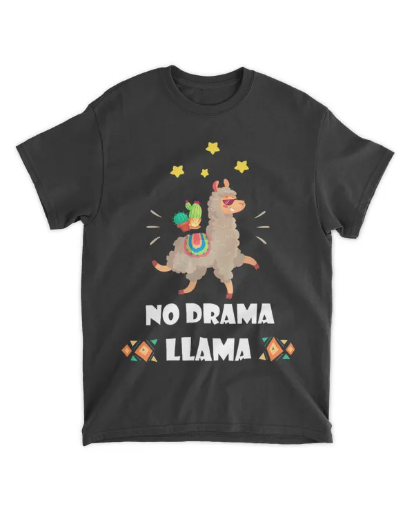 No Drama Llama Funny Llamma