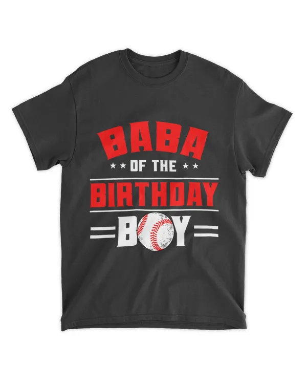 Baba Of The Birthday Boy Baseball Theme Family Bday Party