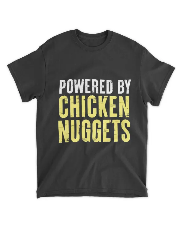 Powered By Chicken Nuggets Funny Girls Boys