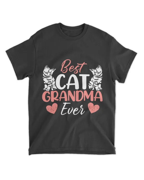 Best Cat Grandma Ever Kitty Owner Grandmother Kitten Lover