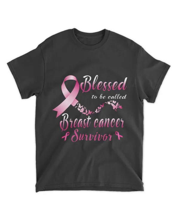 blessed to be called pink women ribbon breast cancer