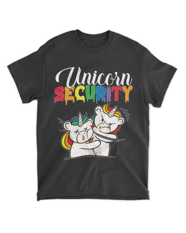 Unicorn Security Funny Mystical Horned Horse Halloween Party