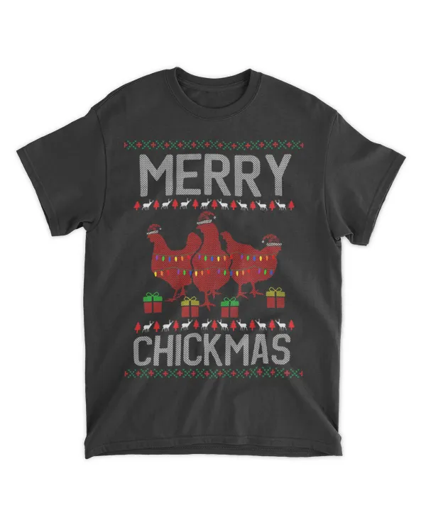 Chickmas Christmas Occasion Funny Chicken Pet Lover 228