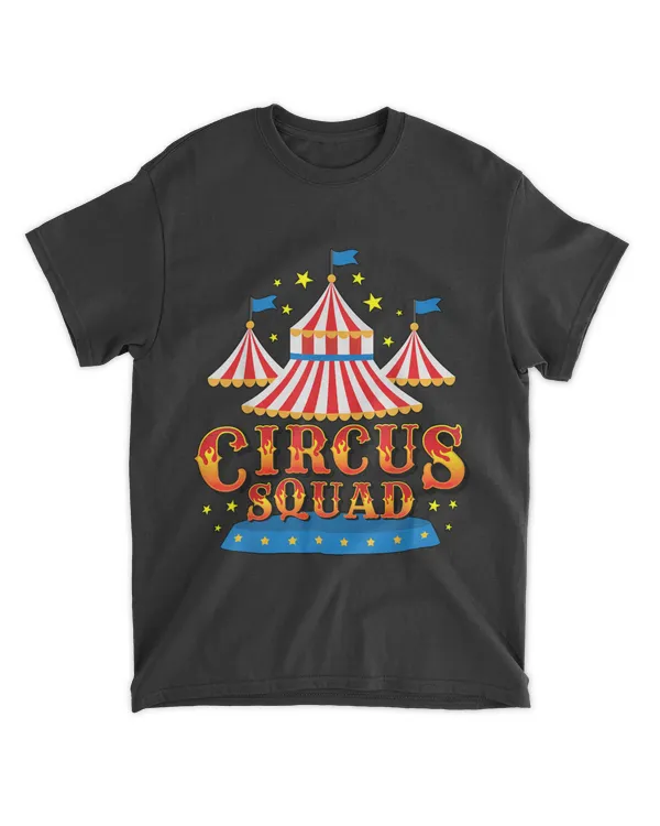 Circus Squad Carnival Staff Birthday Party Event T