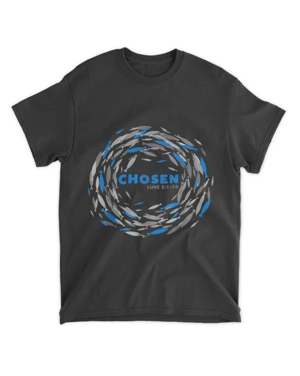 CHOSEN x Fish Swim Against The Current x Bible T-S