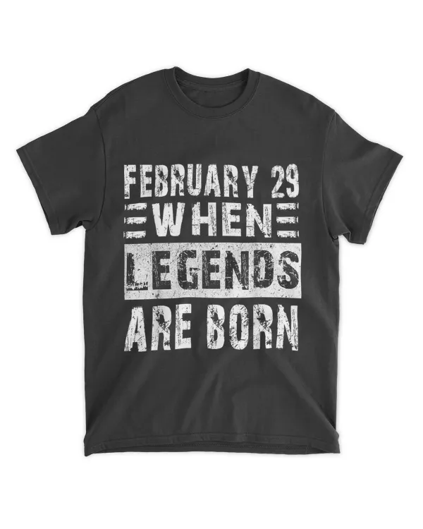 February 29 Birthday Shirts For Men amp Women Cool