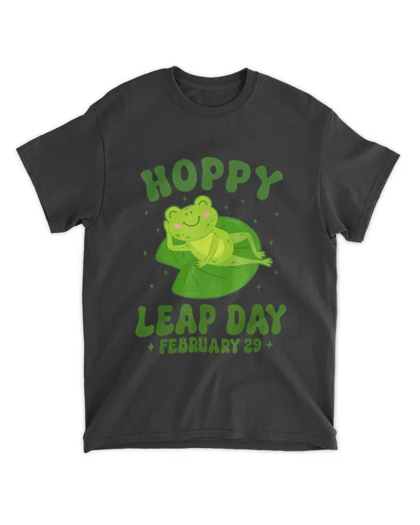 Funny Frog Hoppy Leap Day February 29 Birthday Lea