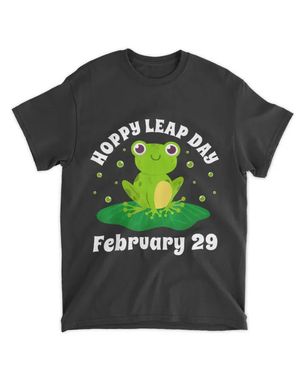 Funny Frog Lover Hoppy Leap Day February 29 Leap Y