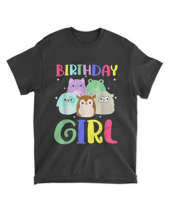 Happy Birthday Girl Squish Squad Mallow Girls Kids
