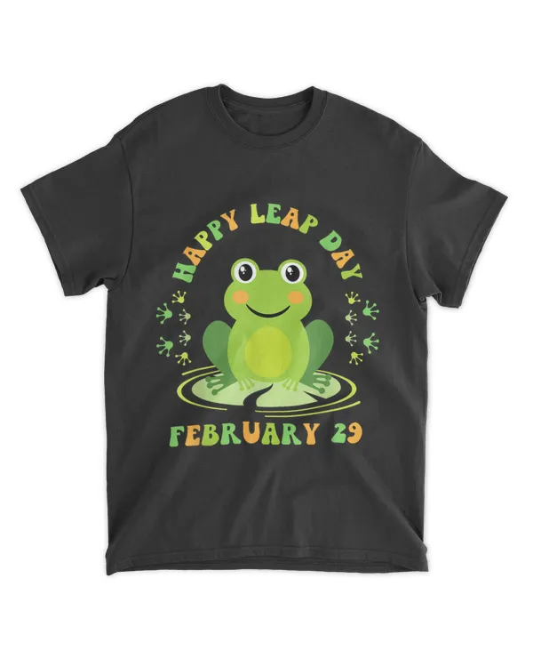 Happy Leap Day February 29 Leapling Leap Year T-Sh