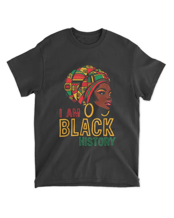 I am Black History Girl African American Juneteent