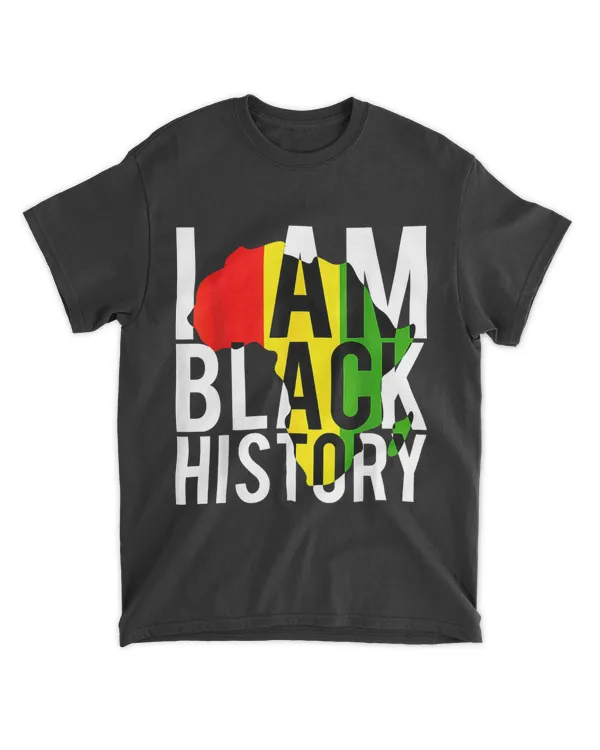 I Am Black History Month African American Pride Ce