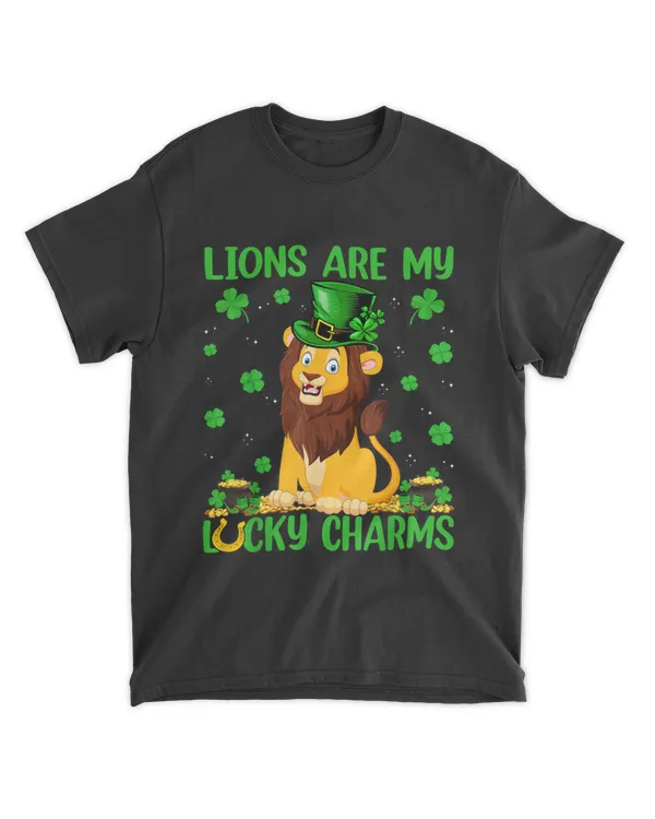 My Lions Are My Lucky Charms Boys Girls St Patrick