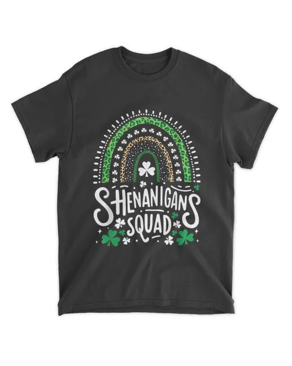 Shenanigans Squad Shirt Women St Patricks Day Rain