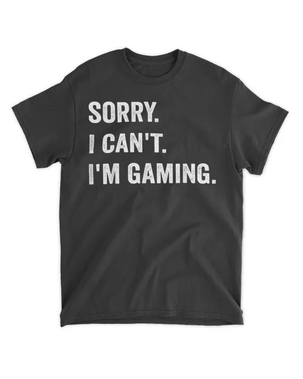 I'm Gaming Video Games Funny Gamer Gift for Boys Teen Men T-Shirt