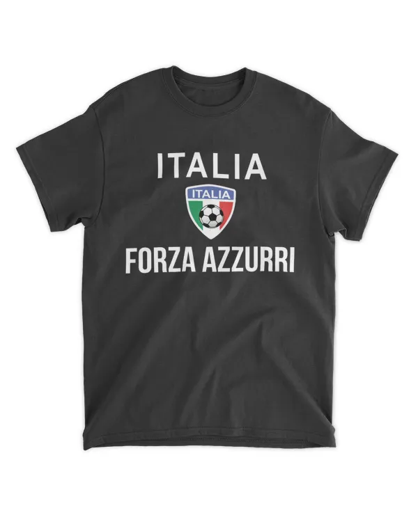 Italy Soccer Jersey 2020 Forza Azzurri Italia Football Team T-Shirt