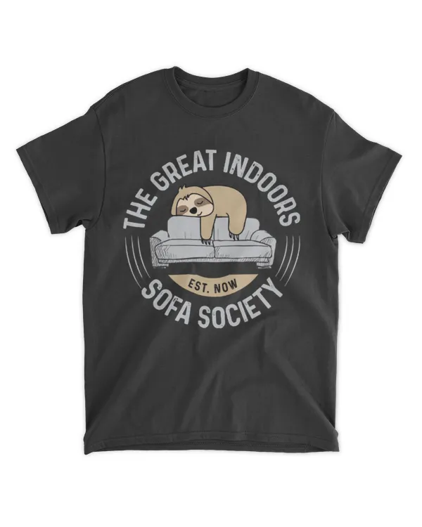 Sloth T-ShirtThe Great Indoor Sofa Society T-Shirt