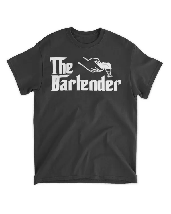 The Bartender Funny Bar Tender Waiter Waitress Restaurant Club Worker TShirt for Men Women Dad Grandpa
