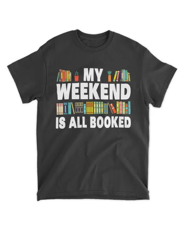 Funny Book Design For Men Women Book Lover Library Reader T-Shirt